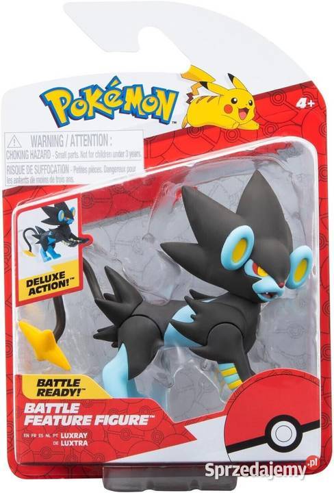 Figurka Pokemon Luxray Battle Series z Funkcją Mogilany