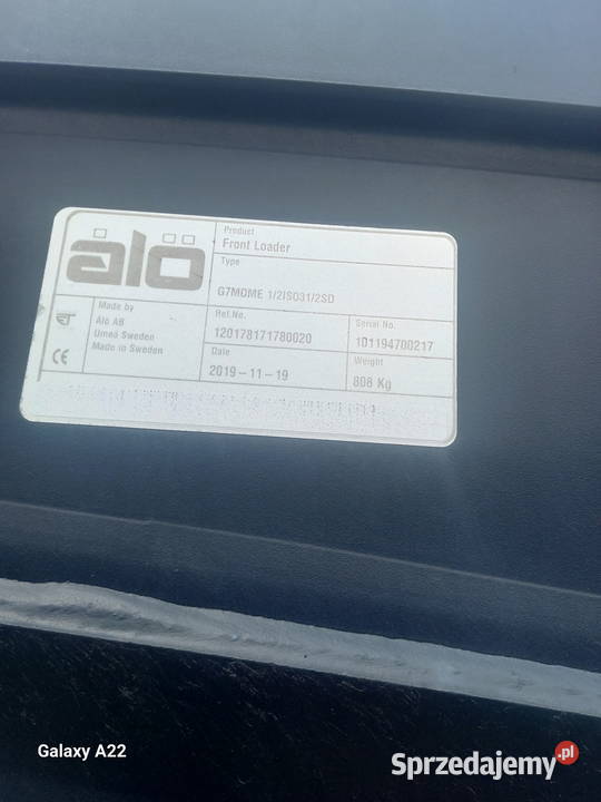 Tur do Valtra T Valtra T ładowacz czolowy nieuszkodzony Klukowo-Kolonia
