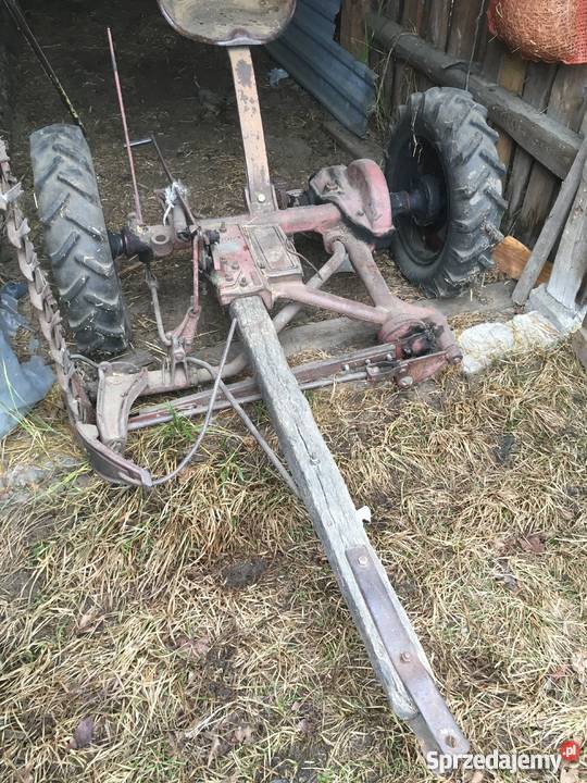 Kosiarka konnasztanganoże przerobiona pod