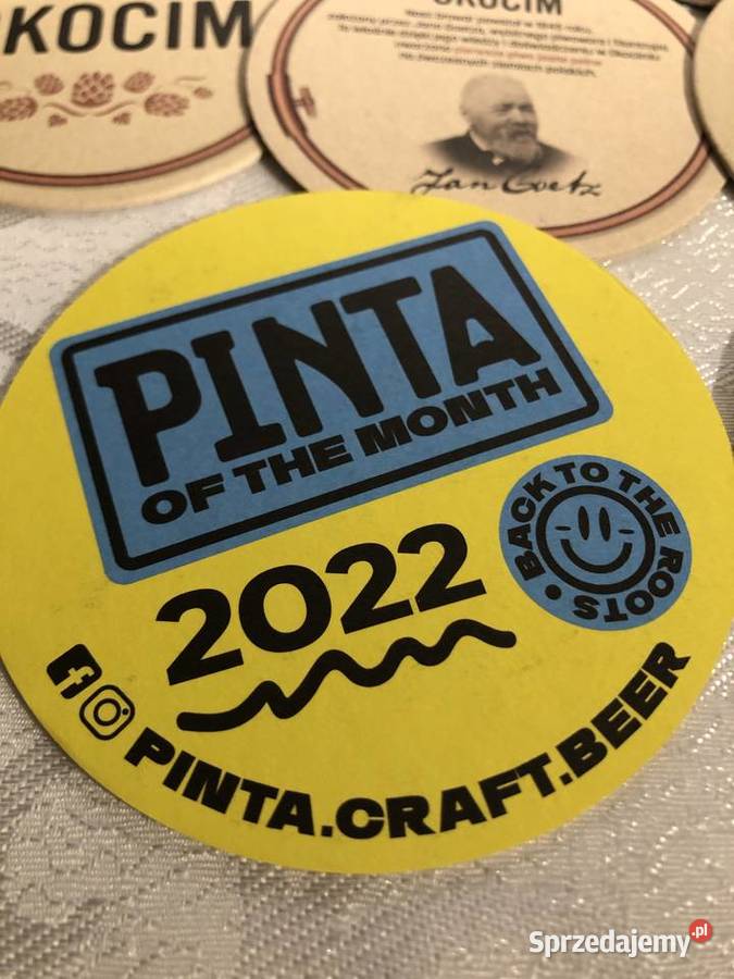 podkładek pod szklanki czy kufle do piwa Zegrze sprzedam