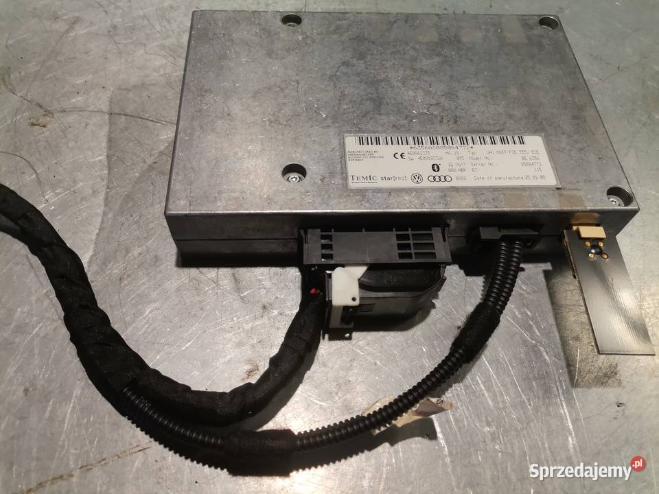 MODUŁ BLUETOOTH AUDI A4 A5 A6 4E0862335 Rok produkcji 2007 małopolskie Nowy Sącz