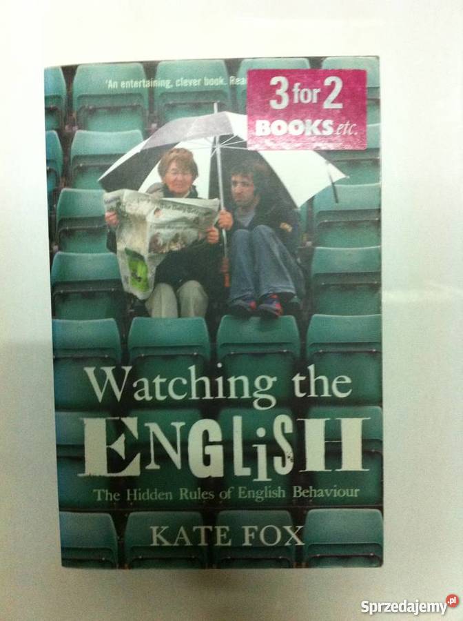 Watching the English Kate Fox Poznań - Sprzedajemy.pl