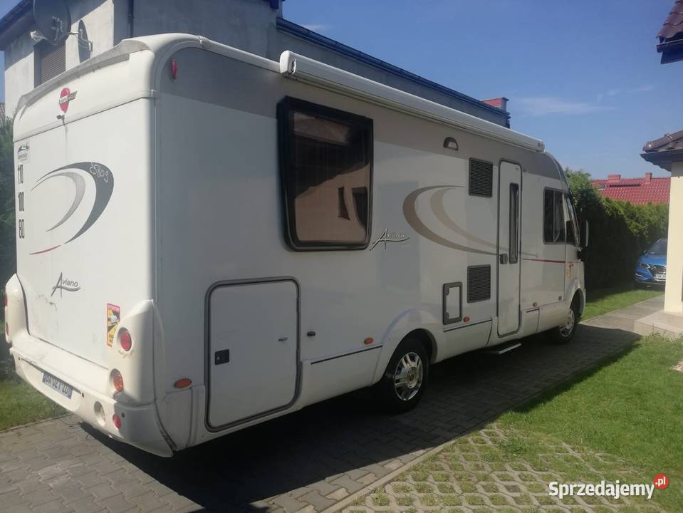 Kamper Burstner Aviano i727 Fiat Ducato 23 2010r Wrocław