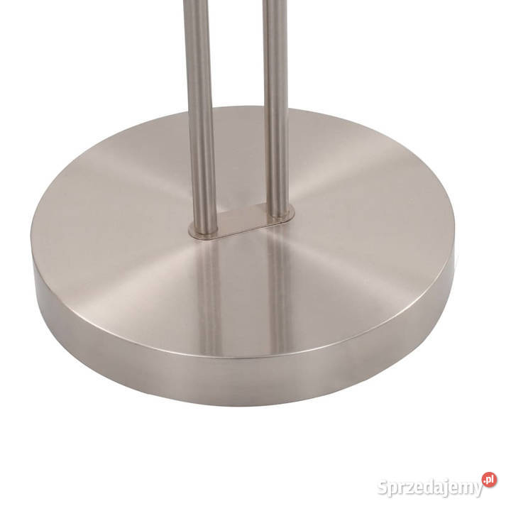 Lampa stojąca 18 W srebrna 180 przyciemniana