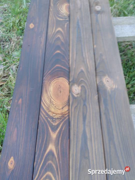 Deska opalana 1 m Shou Sugi Ban do aranżacji