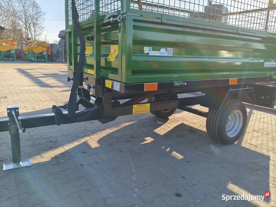 Przyczepa jednoosiowa firmy SELMAR Sulęcin