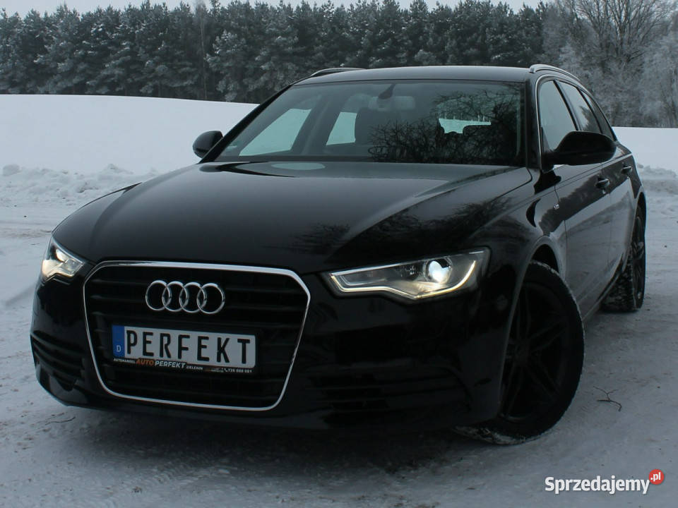 Audi A6 C7 20 TFSI 180 S LINE 4 Strefy KLIMA immobilizer Zielenin
