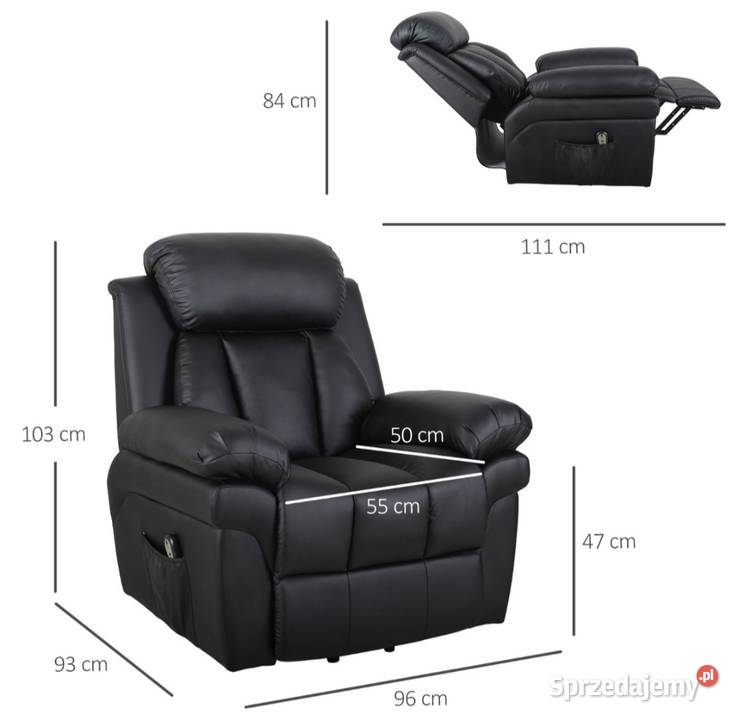 Fotel że wspomaganiem wstawania seniorów Brzesko