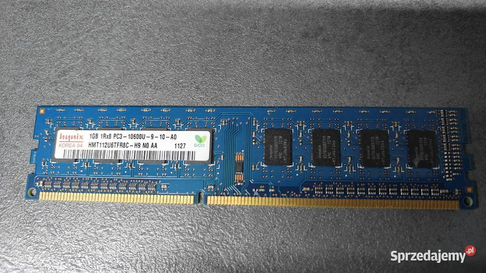 Ram DDR3 1GB PC310600U