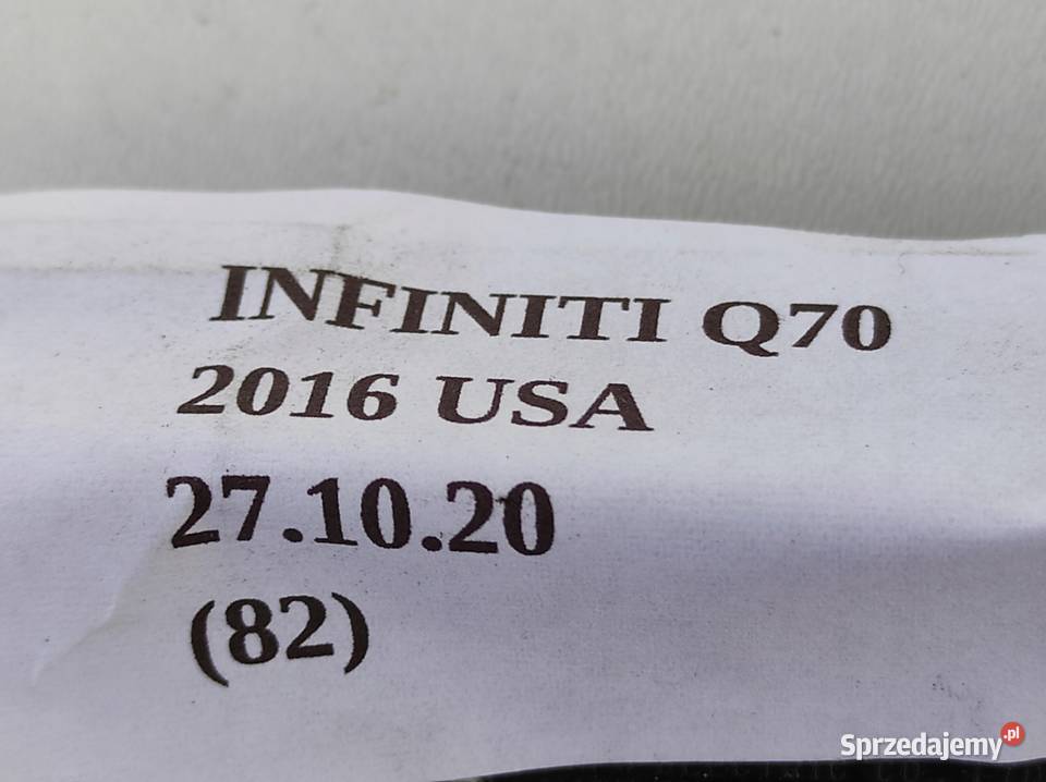 ANTENA CZUJNIKÓW CIŚNIENIA OPON INFINITI Q70 M37 Nowy Tomyśl sprzedam