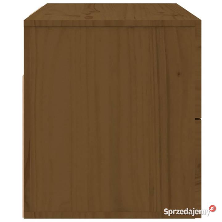 Szafka nocna wisząca 50x36x40 miodowy brąz Warszawa