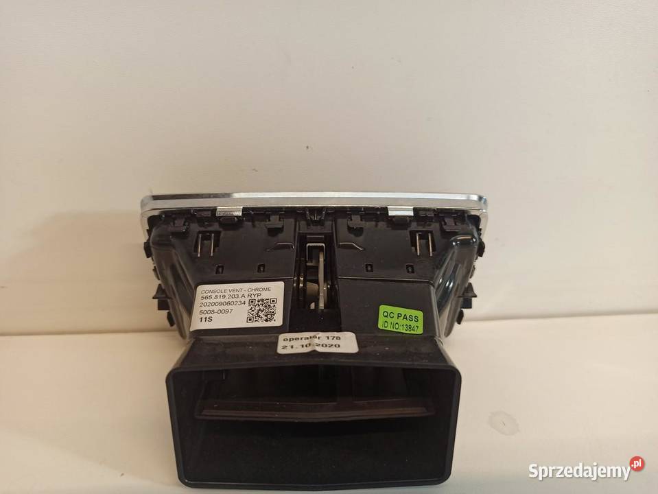 SKODA KAROQ KRATKA NAWIEWU KONSOLI 565819203A Kratki nawiewu dolnośląskie