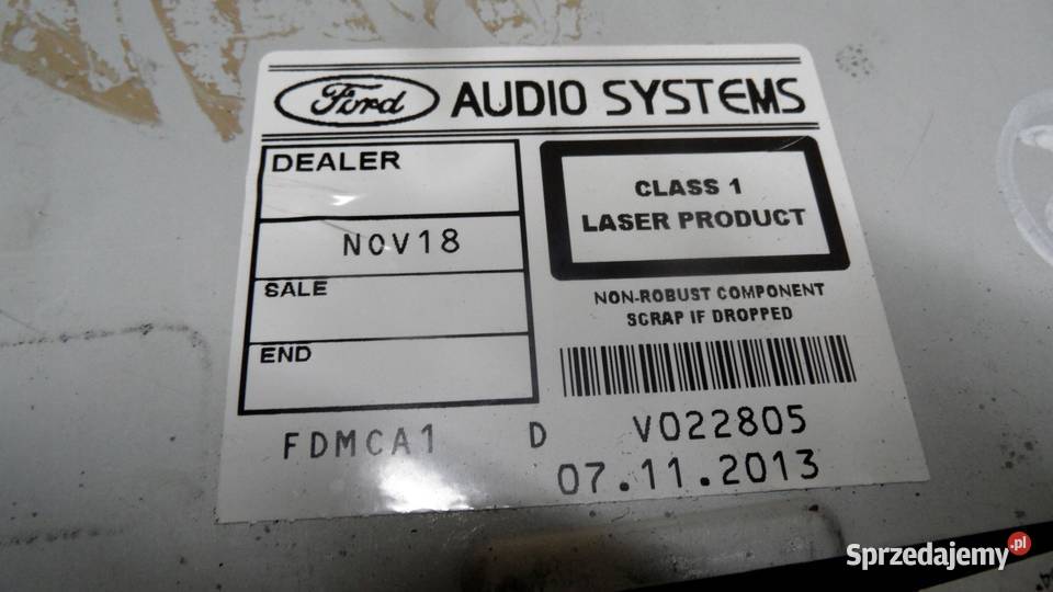 FORD GALAXY MK3 III LIFT 10r radio CD