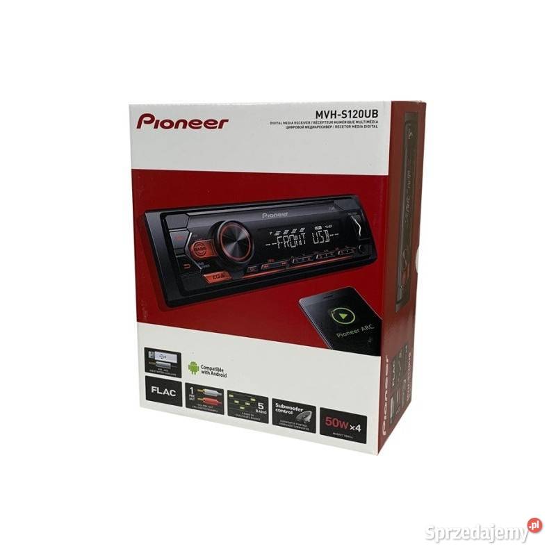 Radio samochodowe PIONEER MVHS120UB USB AUX Car audio