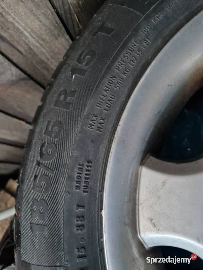 Koła felgi 15 mercedes w202 opony do jazdy Suwałki sprzedam