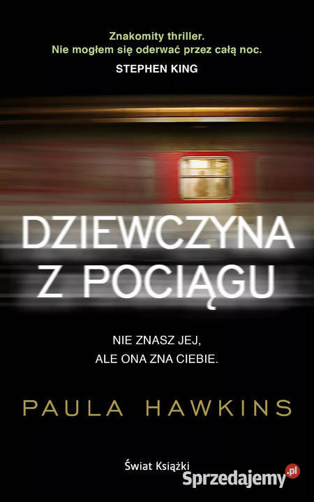 Dziewczyna z pociągu Paula Hawkins Książki i Podręczniki Kętrzyn