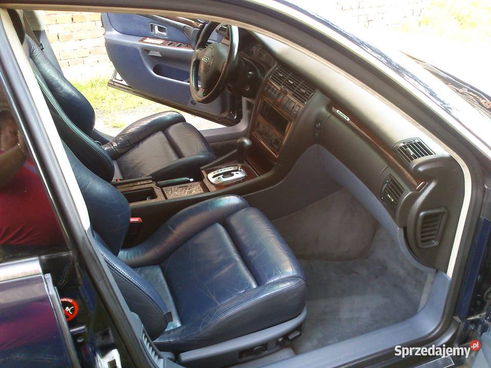 niebieskie fotele recaro audi a8 d2 25tdi Wałbrzych