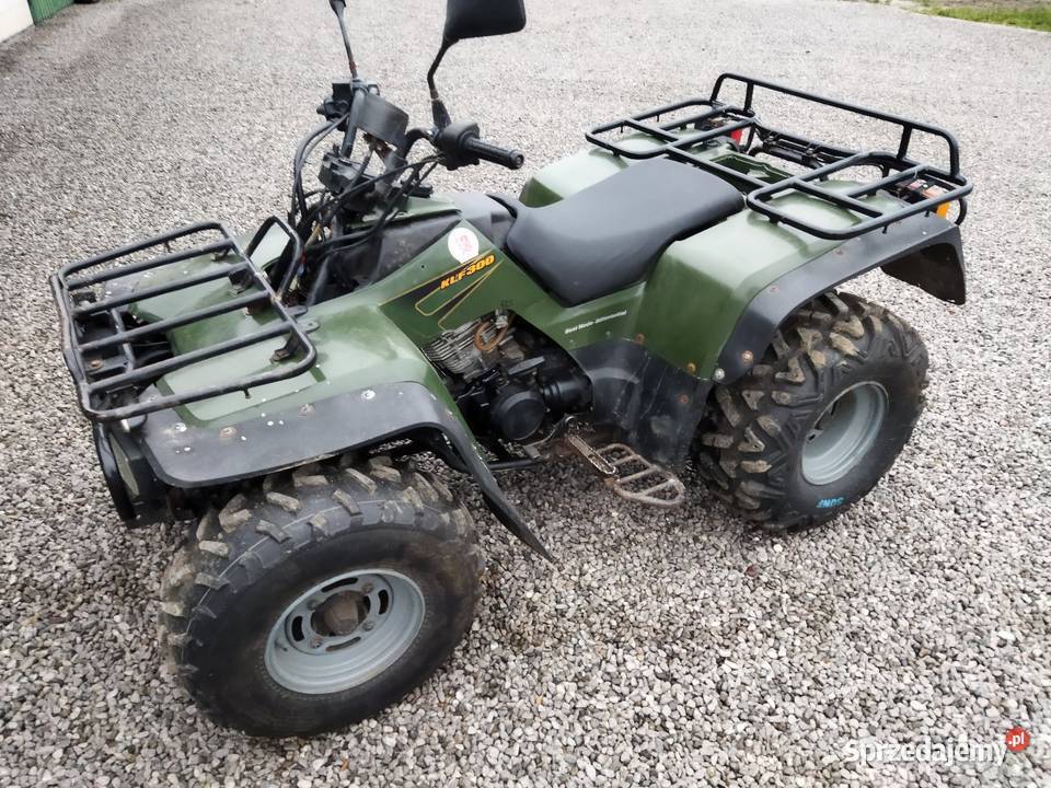 Quad kawasaki klf 300 homologacja na dwie osoby świętokrzyskie