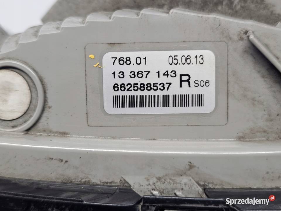 OPEL ASTRA J LIFT 13r kierunkowskaz prawy przód osobowe Kielce