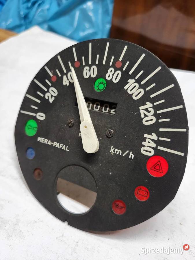 Fiat 126p fabrycznie nowy wkład licznika Mera Rok produkcji 1982 Chodzież