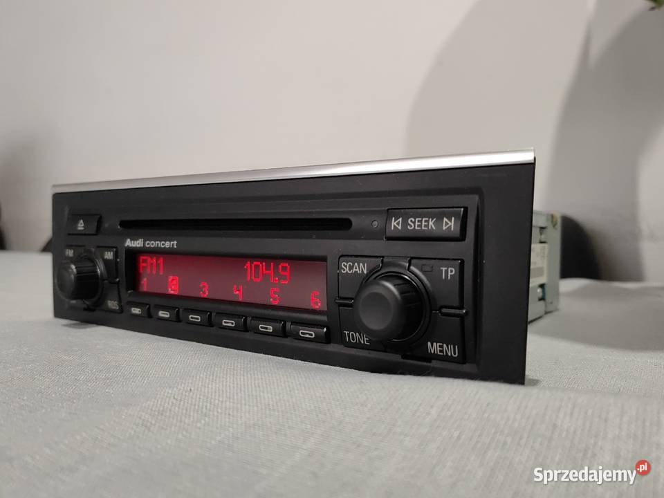 Radio Concert Audi A4 B6 B7 Kod KLUCZE Instr Częstochowa