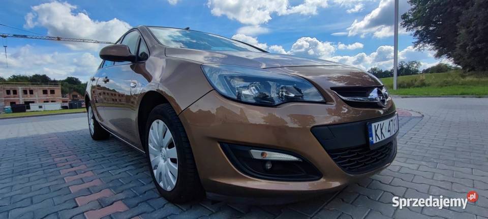 Opel Astra K 14 140 benzyna 2015r elektryczne lusterka małopolskie Wadowice
