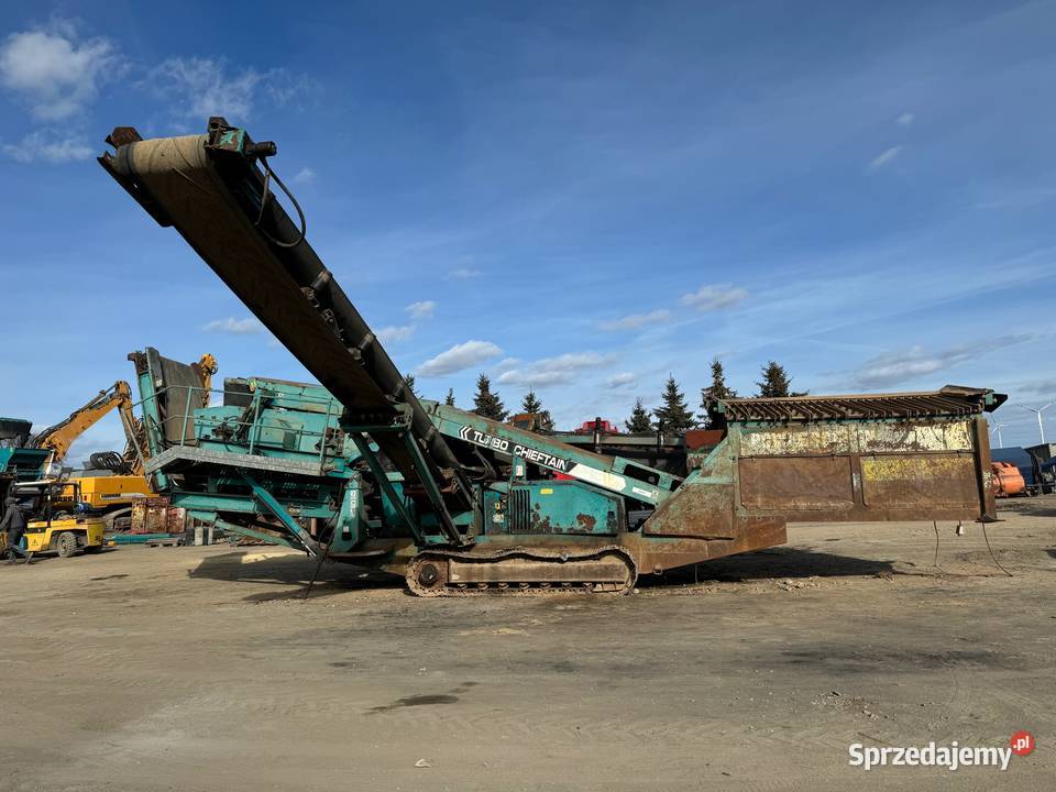 Powerscreen Chieftain 1400 Mobilny przesiewacz Kołodziejewo