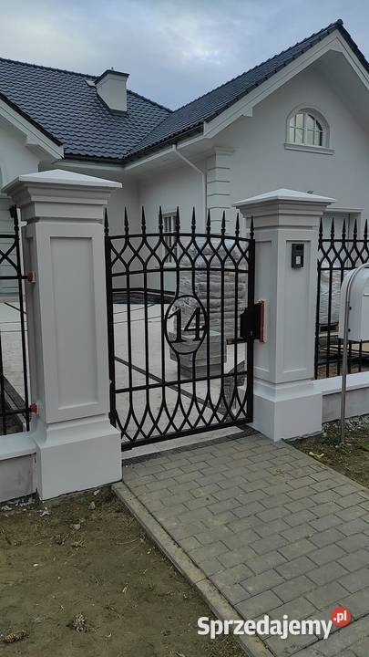 Ogrodzenia dworkowe stylowe pałacowe boniowane Gdańsk sprzedam