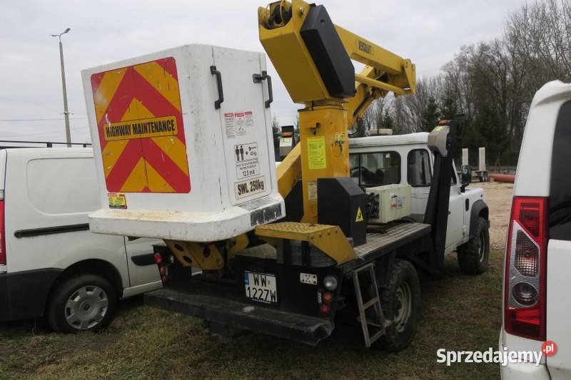 Podnosnik koszowy Land Rover Defender