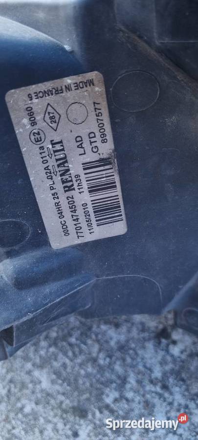 Lampy przednie reflektory Renault Laguna 2 Xenon osobowe łódzkie Łask