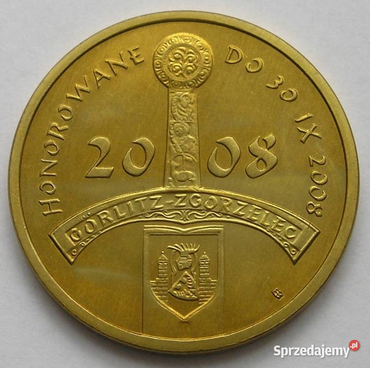 POLSKA 4 JAKUBY 2008 ZGORZELEC STAN MENNICZY Łódź sprzedam
