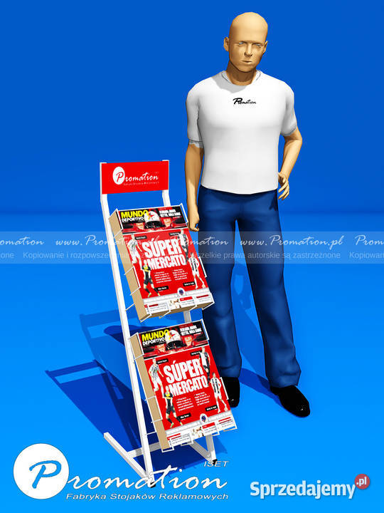 Stojaki i ekspozytory na gazety prasę ulotki mazowieckie Warszawa