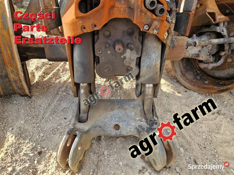 Valtra N174 części skrzynia biegów most przedni Byków