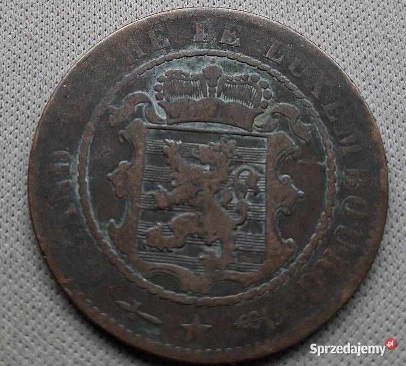 LUKSEMBURG10 CENTIMES18XXr Legionowo