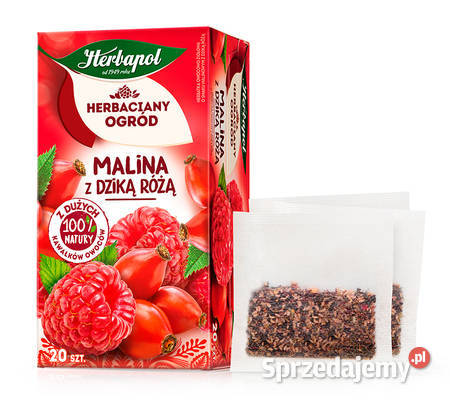 Herbata owocowa Herbapol malina cytryna dzika Stare Miasto sprzedam