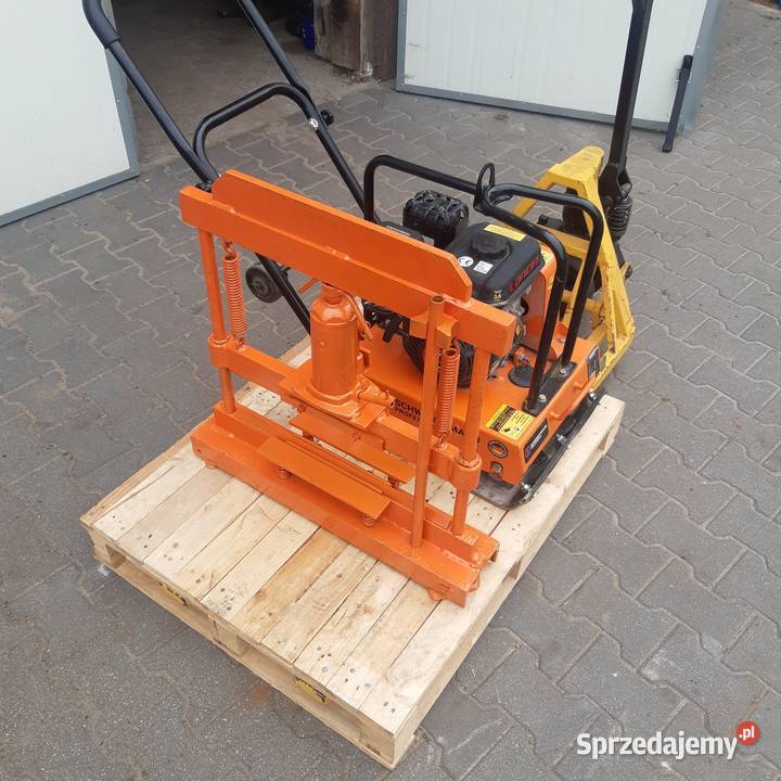 Hydrauliczna gilotyna do kostki brukowej łuparka Grójec
