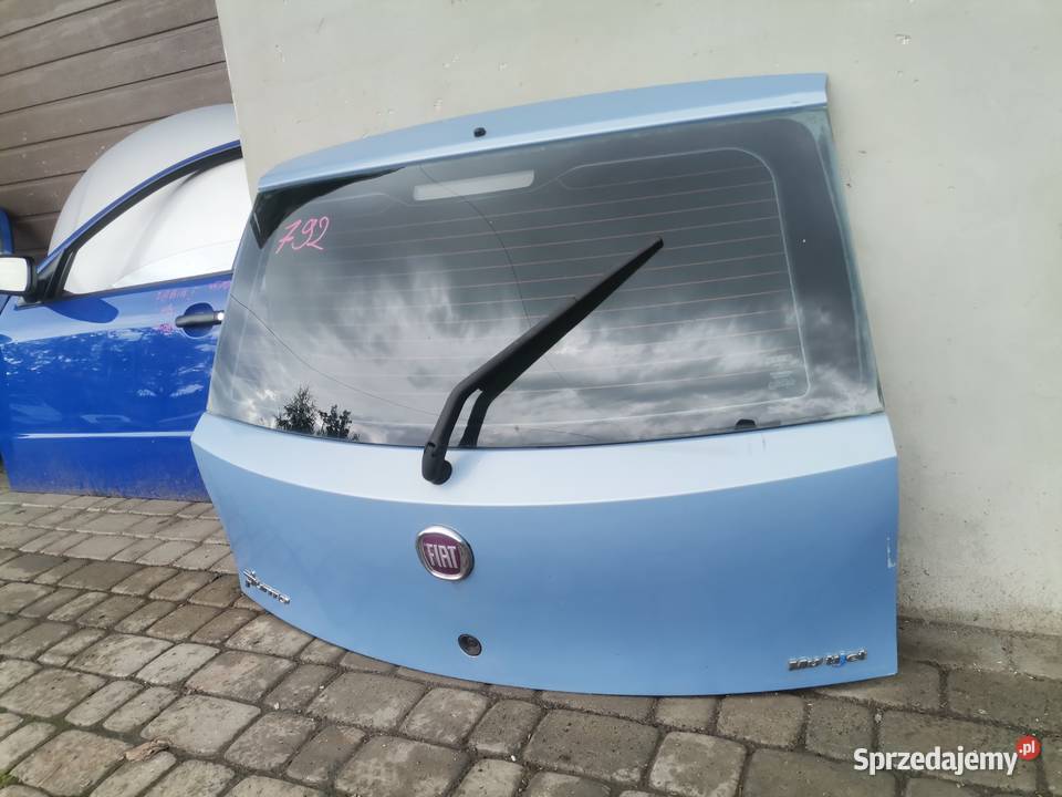 FIAT PUNTO II FL 5D KLAPA TYŁ TYLNA KOLOR 792 Rok produkcji 2006 Klapy bagażnika Nowy Sącz