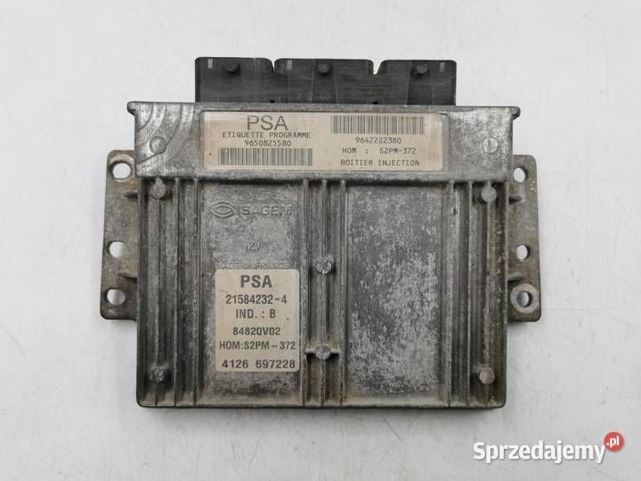 Sterownik Silnika Citroen Berlingo 14 8v mazowieckie Wyszków