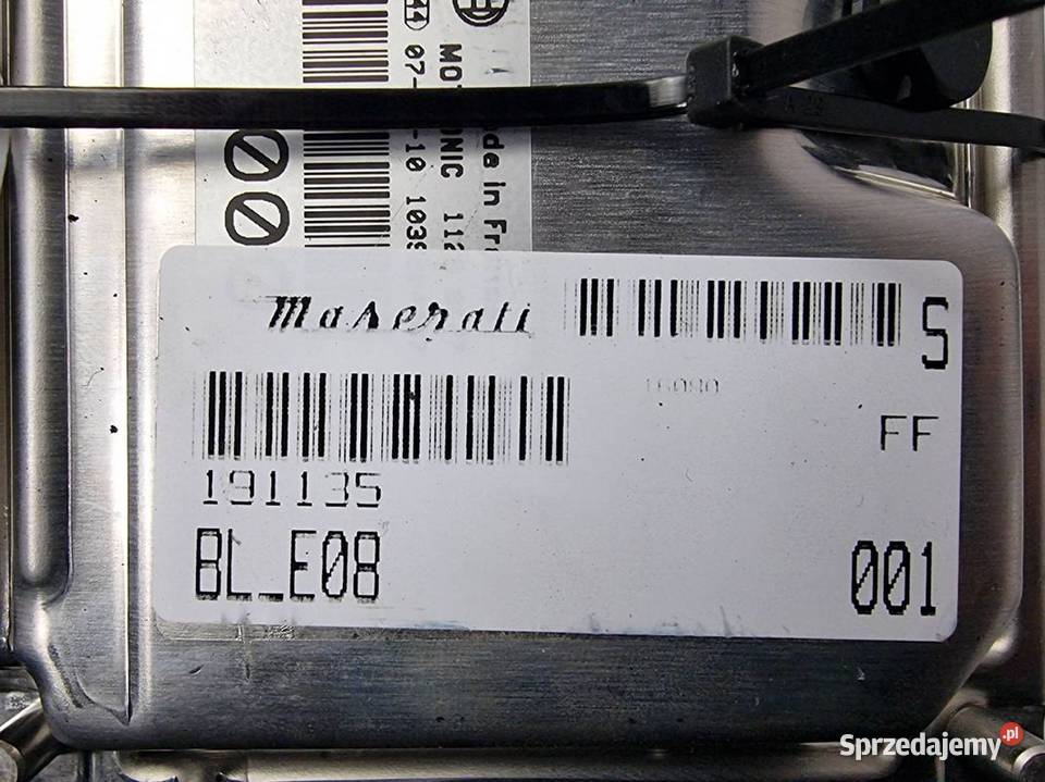 KOMPUTER SILNIKA ECU MASERATI GRANTURISMO S 42 Lipno