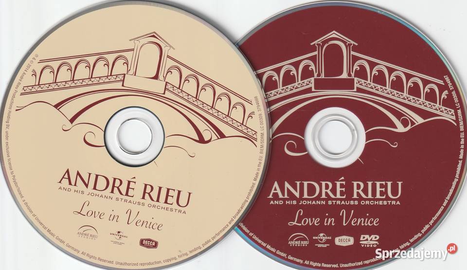 Andre Rieu 3 x Płyty i kasety Dąbrowa Górnicza