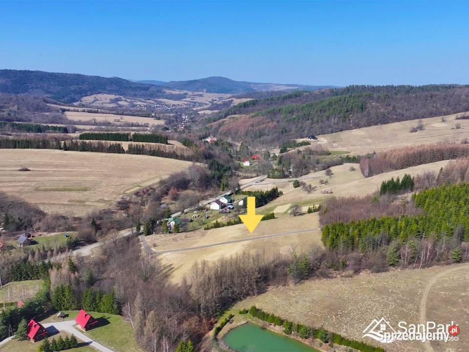 Działka budowlana Stężnica prąd