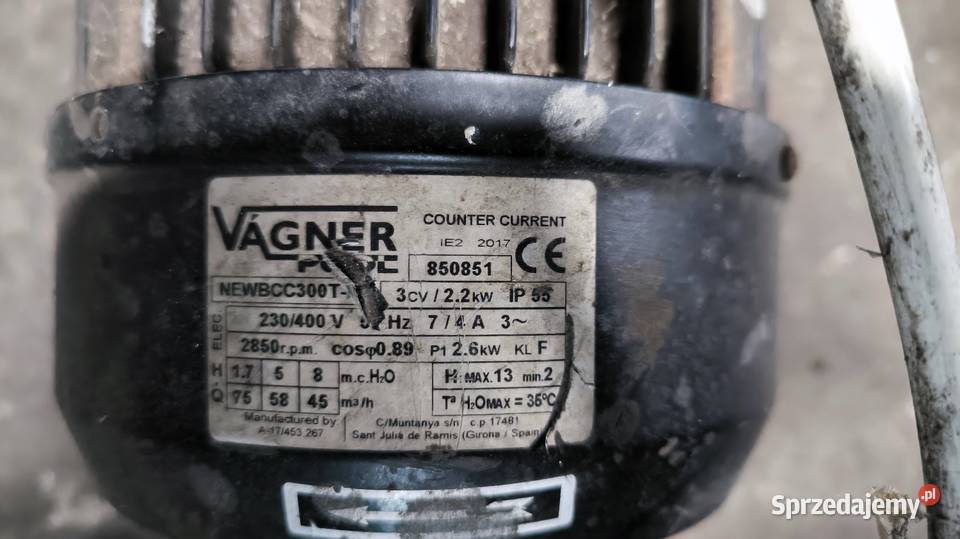 Silnik elektryczny 3faz 22kW do pompy Wagner Ulów sprzedam