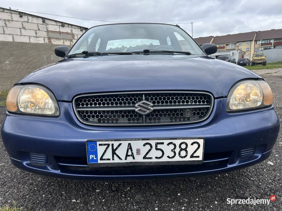 Suzuki Baleno 13 mały przebieg 156000 klima klimatyzacja Goleniów sprzedam