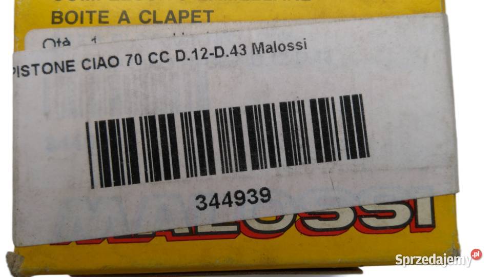 TŁOK MALOSSI SPORT 434 mm PIAGGIO VESPA CIAO SI Bielsk Podlaski