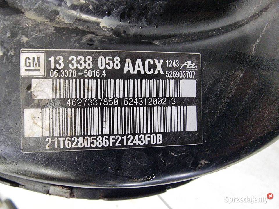 SERWO HAMULCOWE CHEVROLET CRUZE 13338058 Pozostałe