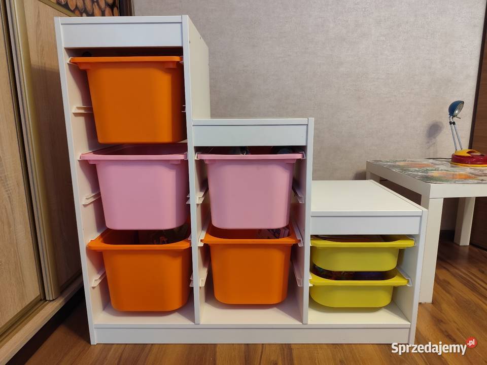 Regał Ikea trofast z pojemnikami wielkopolskie Września