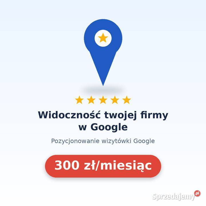 Optymalizacja pozycjonowanie wizytówki Google Poznań
