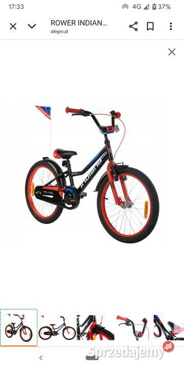 Sprzedam Dziecięcy Nowy Rower INDIANA ROCY KID