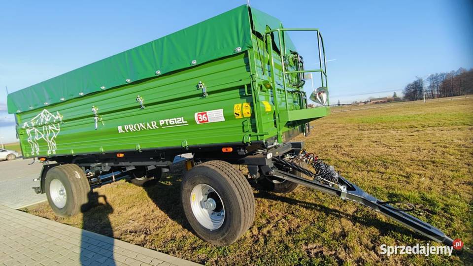 Przyczepa PRONAR 12ton paletowa PT612 long nowa