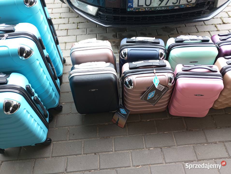 walizki małe z abs wizzar i ryaner lubelskie Lublin